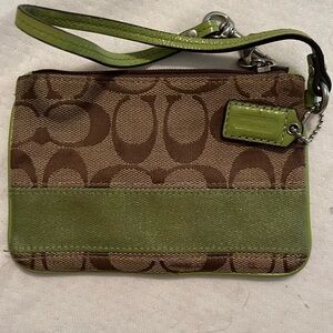 Coach small wristlet